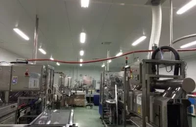 Restructuration d’un local d’activité agro-alimentaire PLANETE BLEUE à HAUTERIVE (03) - Réaménagement d’un bâtiment industriel