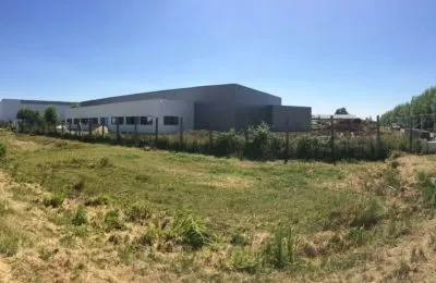 Construction local d’activité 850 m² blanchisserie industrielle BULLE DE LINGE à BAILLEUL (59) - Construction de la 10ème unité de production 